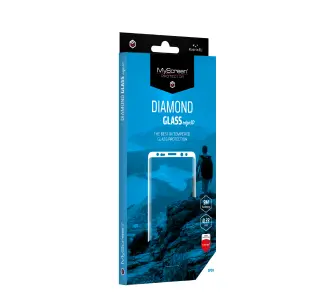 Szkło hartowane MyScreen Protector DIAMOND GLASS edge3D do Realme 12 Pro+ 5G czarna ramka