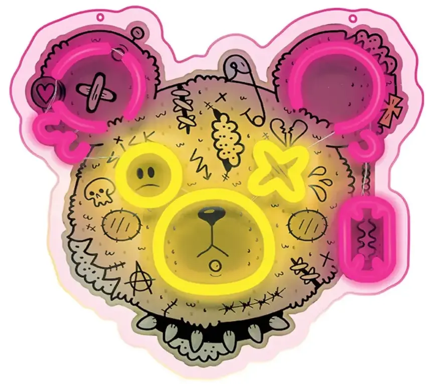 Neon Forever Art LED Punk MIŚ FLA01