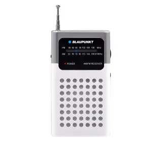 Blaupunkt PR4WH Radio FM AM Biało-srebrny - ⚡ BESTSELLERY ⚡