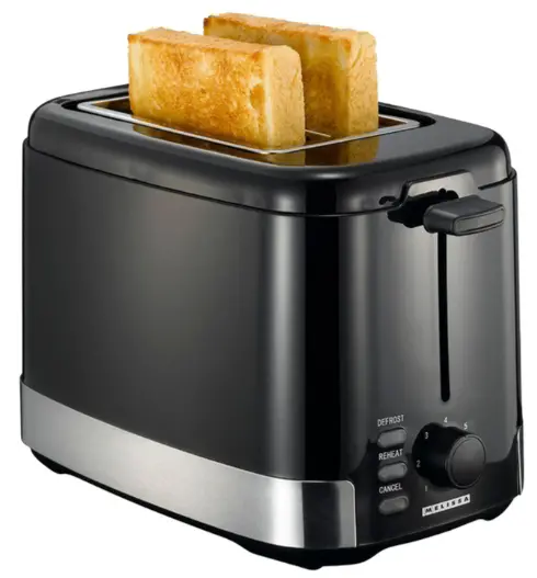 Toster Melissa 16140148 Ruszt do bułek Rozmrażanie 800W