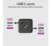 Ładowarka sieciowa SBS NanoTube GaN PD 2xUSB-C 1xUSB-A 100W Czarny