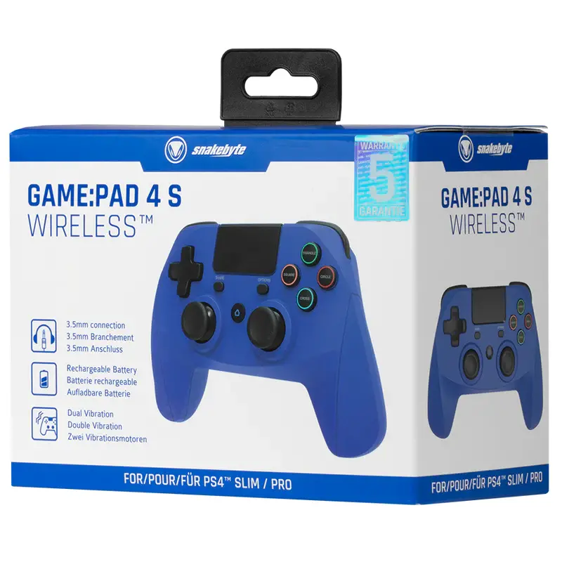 фото Геймпад Snakebyte SB914539 Gamepad 4S Blue