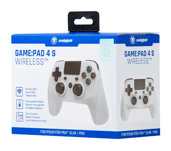 Snakebyte SB912757 GAME:PAD 4S do PS4 Bezprzewodowy Szary