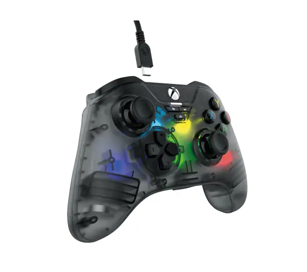 Snakebyte SB922312 GAMEPAD RGB X do PC Xbox Przewodowy Szary
