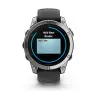 Smartwatch Garmin Fenix E 47mm GPS Srebrny