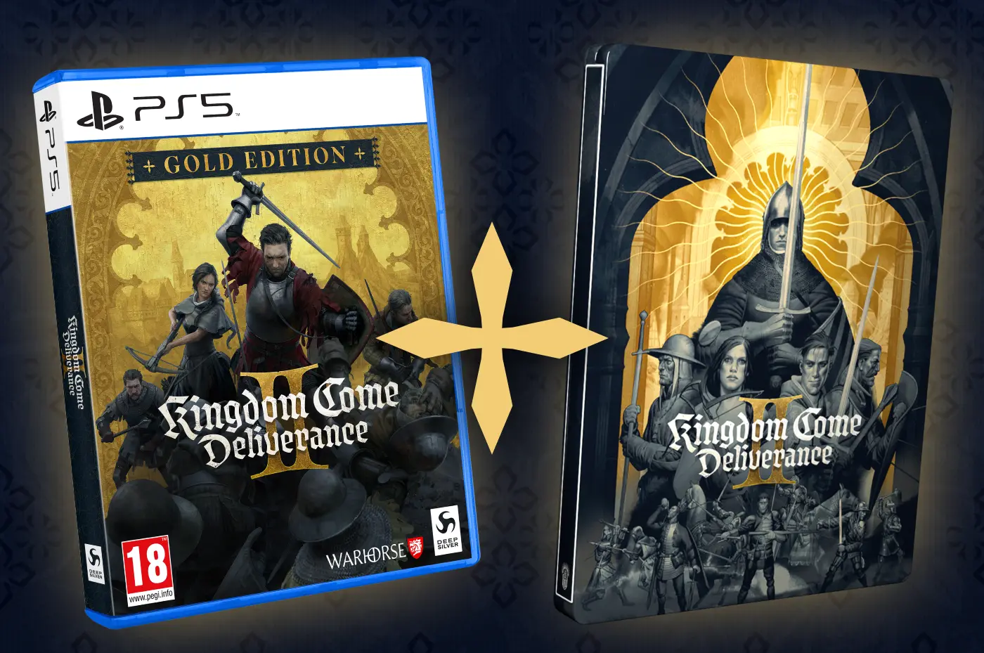 Kingdom Come Deliverance II Edycja Gold + steelbook Gra na PS5