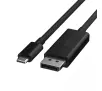 Kabel DisplayPort Belkin AVC014BT2MBK USB-C-DisplayPort 1.4 2m Czarny