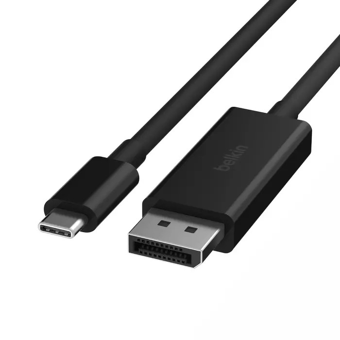 Kabel DisplayPort Belkin AVC014BT2MBK USB-C-DisplayPort 1.4 2m Czarny