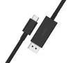 Kabel DisplayPort Belkin AVC014BT2MBK USB-C-DisplayPort 1.4 2m Czarny