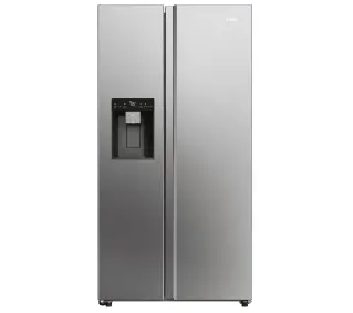 Haier Seria 7 SBS HSW79F18CIMM Funkcje AI Pełny No Frost 177,5cm Dystrybutor wody Zdalne sterowanie Platinum Inox - Kup na Raty - RRSO 0%