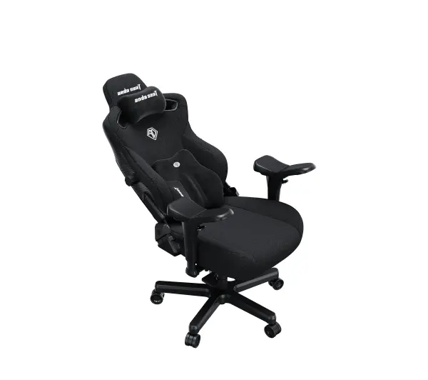 Anda Seat Kaiser 3 Pro XL Gamingowy do 200kg Tkanina Czarny - Kup na Raty - RRSO 0%