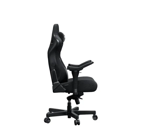 Anda Seat Kaiser 3 Pro XL Gamingowy do 200kg Tkanina Czarny - Kup na Raty - RRSO 0%