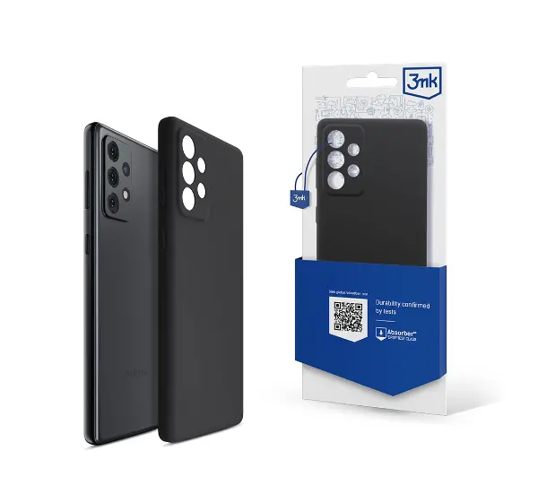 Etui 3MK Silicone Case do Samsung Galaxy A33 5G Czarny