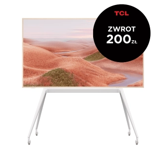 Telewizor TCL NXTVision 55A300W 55" QLED 4K 144Hz Google TV Dolby Vision IQ Dolby Atmos HDMI 2.1 DVB-T2