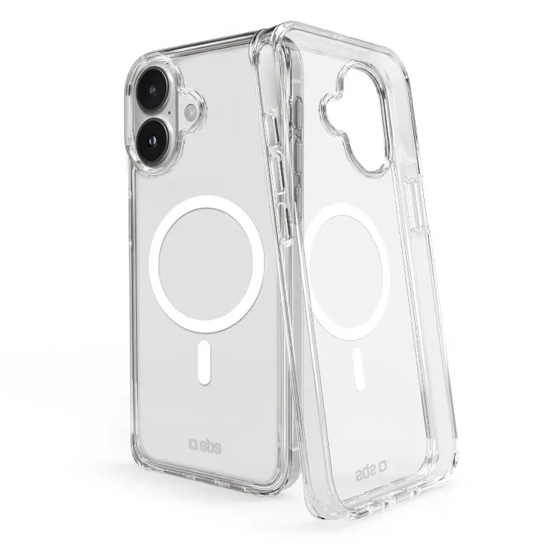 Etui SBS Light Mag Case do iPhone 16 Przezroczysty