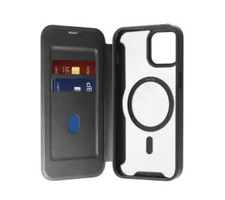 Puro Book Mag Case do iPhone 16 Plus Czarny - TRZECI -55%, ALBO 5-TY ZA 1ZŁ