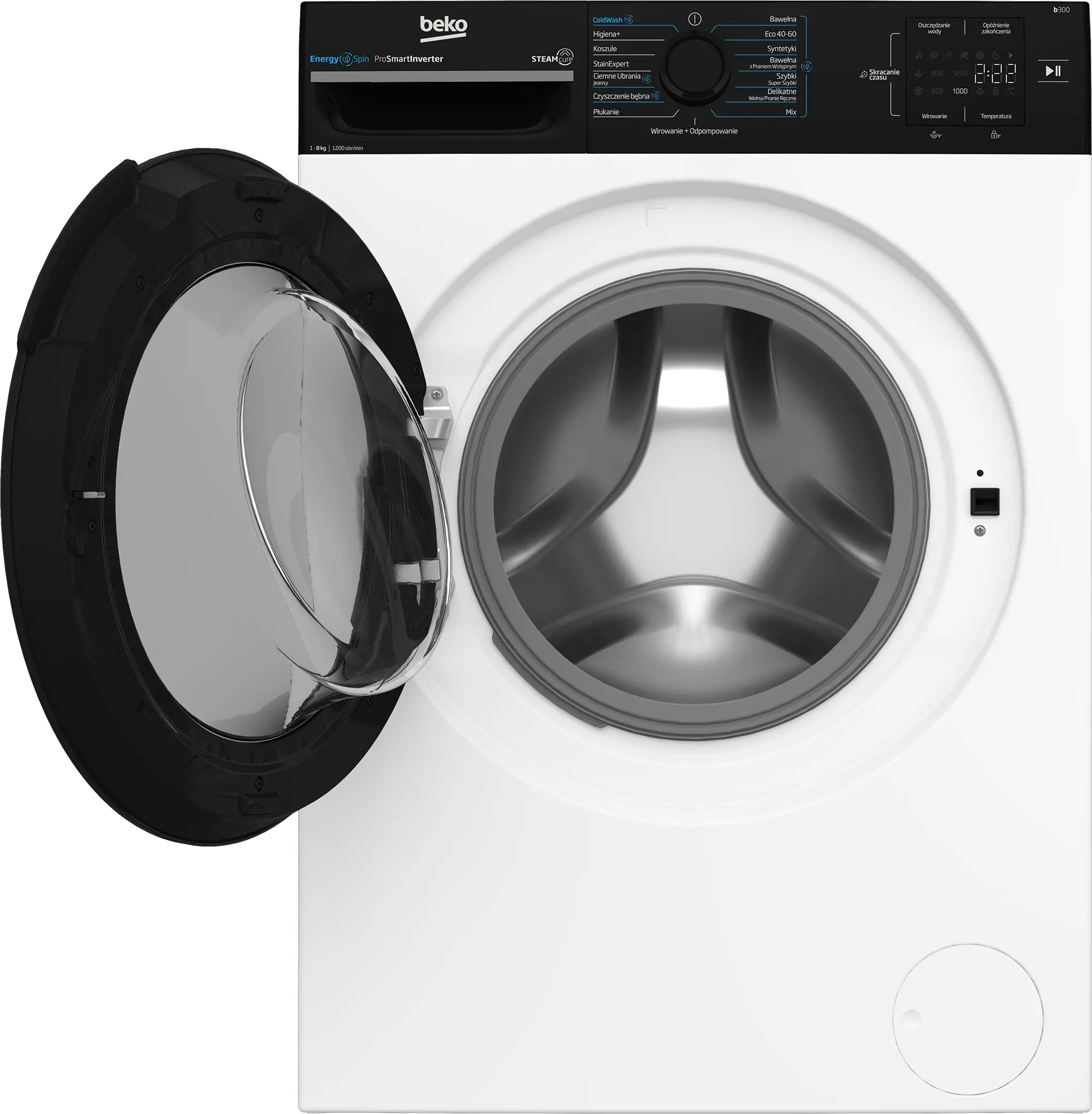 фото Пральна машина автоматична Beko BM3WFSU38215WBDC