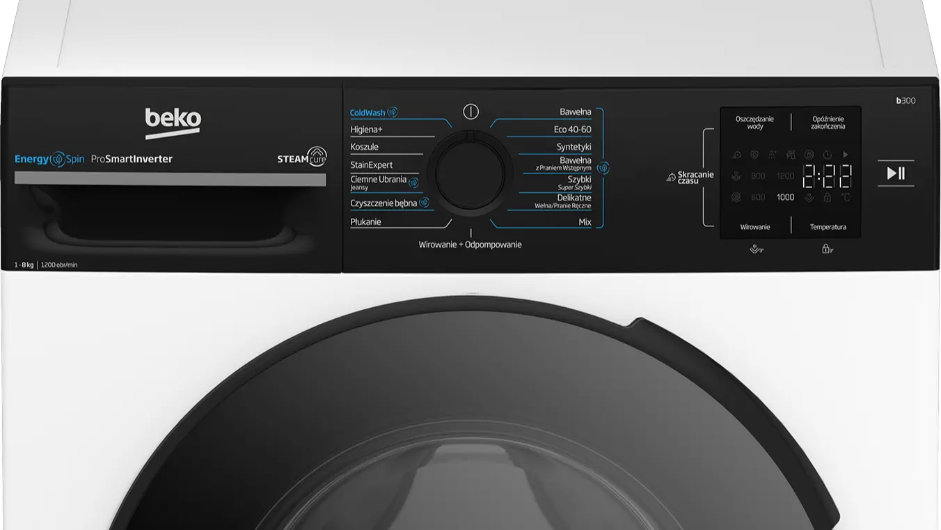 фото Пральна машина автоматична Beko BM3WFSU38215WBDC