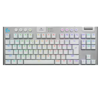 Klawiatura mechaniczna Logitech G915 X Lightspeed TKL GL Tactile Biały