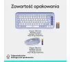 Zestaw Logitech POP Icon Combo Fioletowy