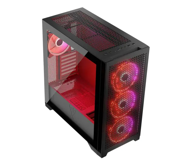 MODECOM Volcano Expanse T Apex ARGB Czarny - Kup na Raty - RRSO 0%