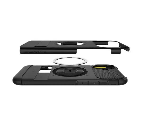Spigen Slim Armor MagSafe do iPhone 16 Czarny