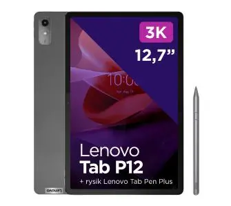 Tablet Lenovo Tab P12 TB370FU 12,7" 8/256GB Wi-Fi Storm Grey + Rysik