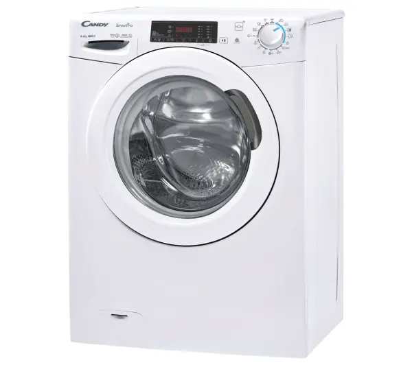 Candy CSHW4645TW3/1-S Slim 45cm 6kg/4kg Zdalne sterowanie - TRZECI -55%, ALBO 5-TY ZA 1ZŁ - Kup na Raty - RRSO 0%