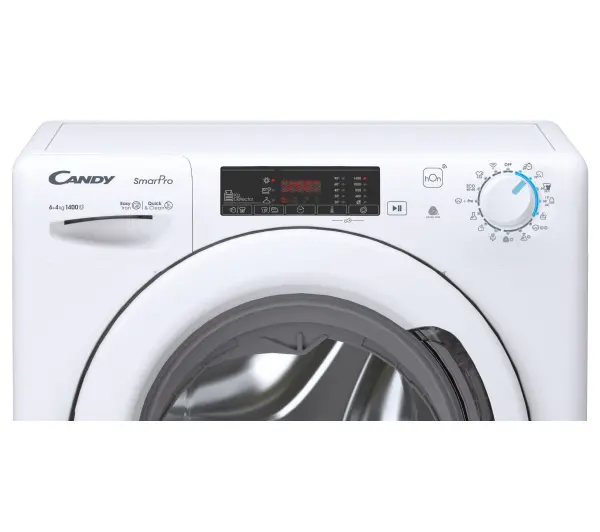 Candy CSHW4645TW3/1-S Slim 45cm 6kg/4kg Zdalne sterowanie - TRZECI -55%, ALBO 5-TY ZA 1ZŁ - Kup na Raty - RRSO 0%
