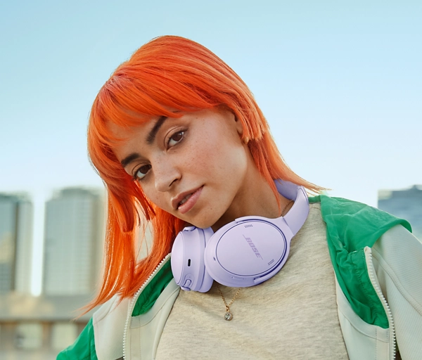 фото Навушники з мікрофоном Bose QuietComfort Headphones Chilled Lilac (884367-1200)