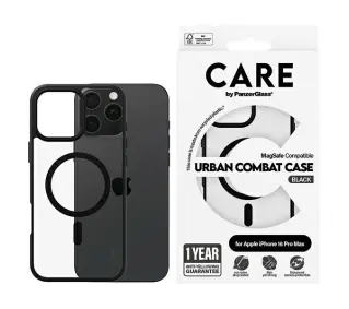 PanzerGlass Flagship Urban Case MagSafe do iPhone 16 Pro Max Czarny