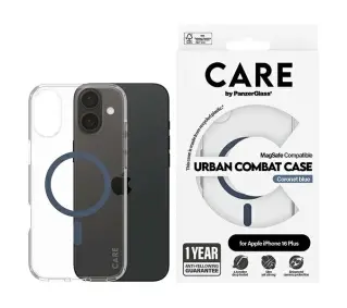 PanzerGlass Flagship Case MagSafe do iPhone 16 Plus Niebieski