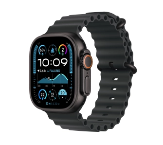 Apple Watch Ultra 2 GPS + Cellular Koperta z tytanu czarna 49mm Pasek Ocean Czarny