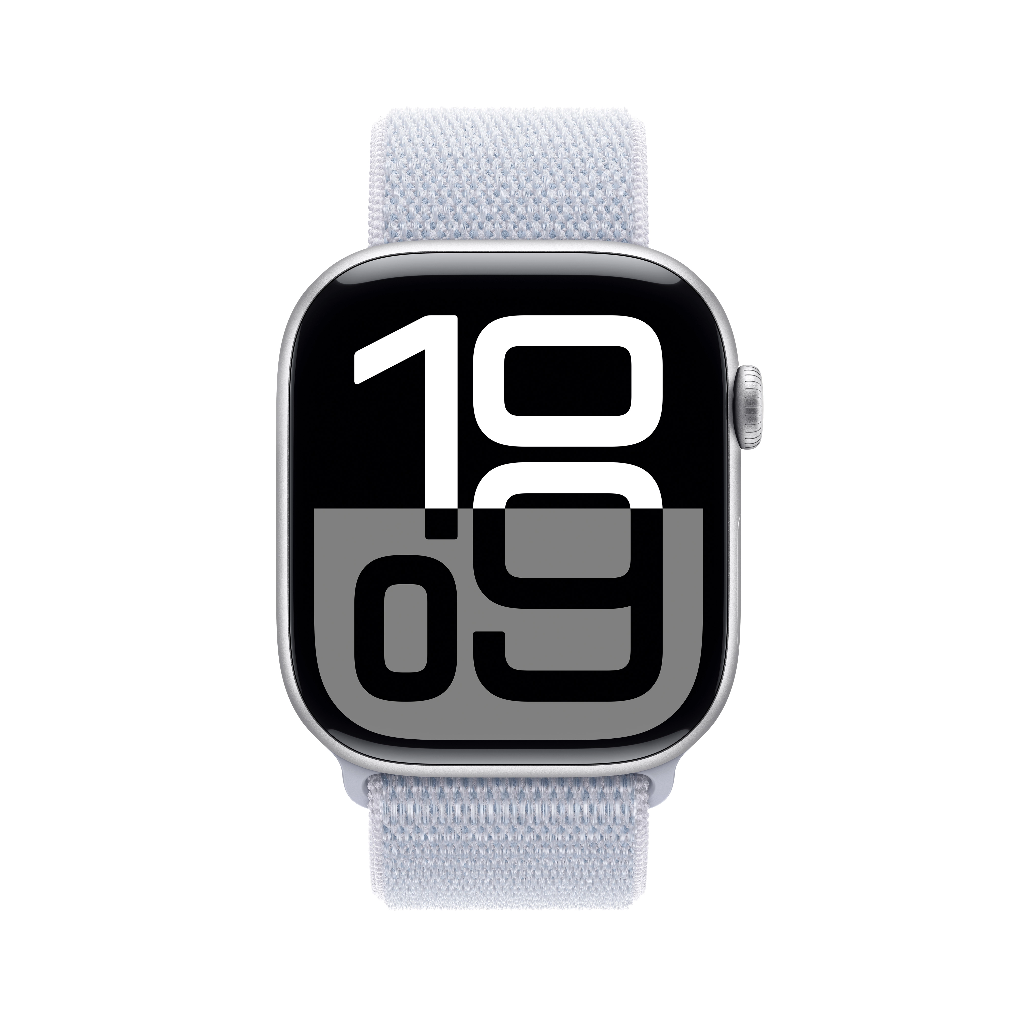 Apple Watch Series 10 GPS + Cellular koperta 46mm aluminium srebrny opaska sportowa  błękitny obłok