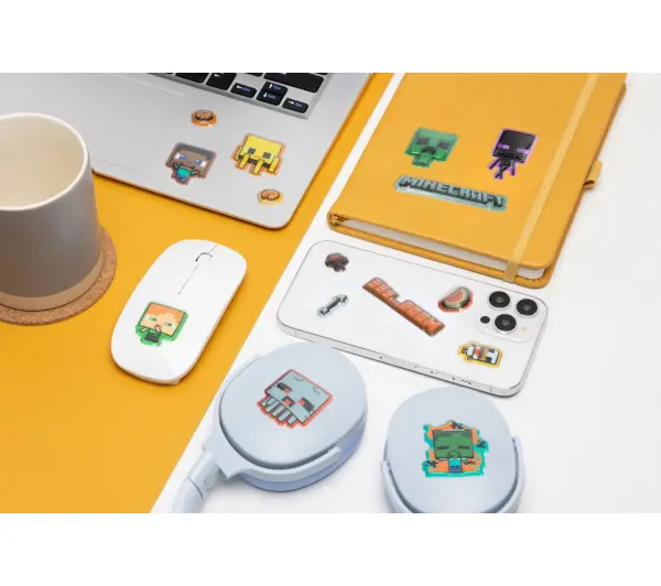 Paladone Minecraft Puffy Gadget Decals
