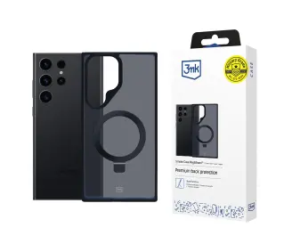 3mk Smoke Case Mag&Stand do Galaxy S24 Ultra Czarny