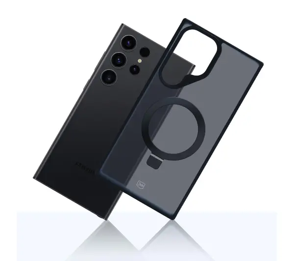 3mk Smoke Case Mag&Stand do Galaxy S24 Ultra Czarny