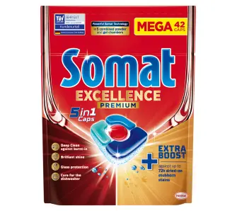 Kapsułki do zmywarki Somat Excellence Premium 5w1 42szt.