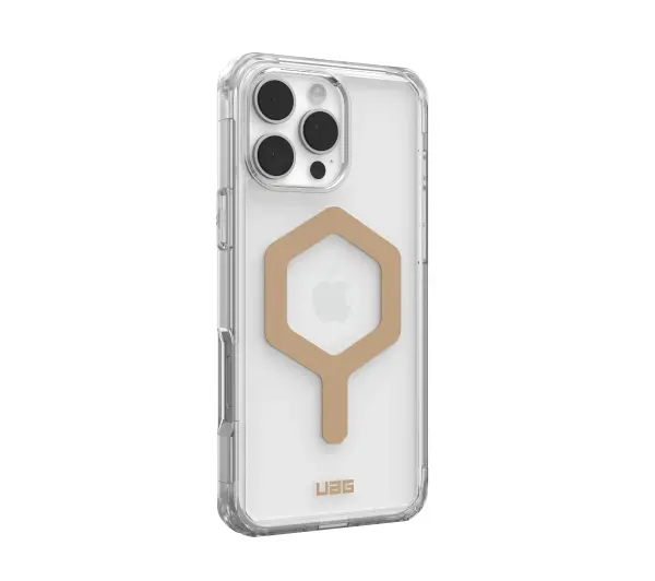 UAG Plyo Case Magsafe do iPhone 16 Pro Ice/Gold