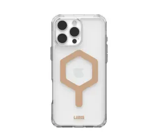 UAG Plyo Case Magsafe do iPhone 16 Pro Ice/Gold