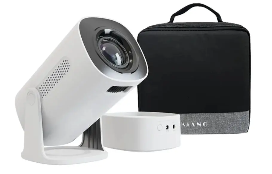 Projektor do kina domowego Kiano Vision Travel Set LED HD Ready Wi-Fi Bluetooth Android