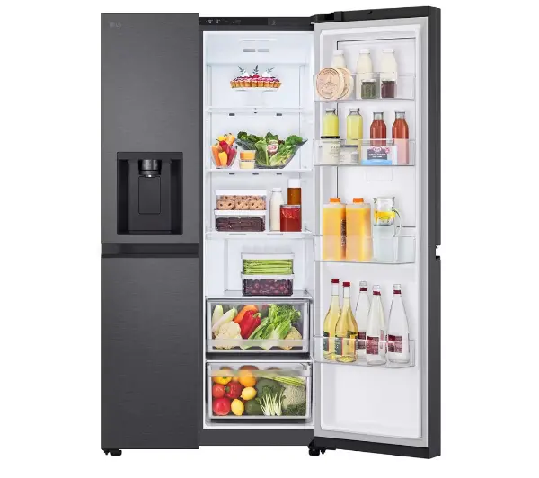LG SBS GSJC40EPPE Pełny No Frost 179cm Dystrybutor wody Ciemny grafit mat - TRZECI -55%, ALBO 5-TY ZA 1ZŁ - Kup na Raty - RRSO 0%