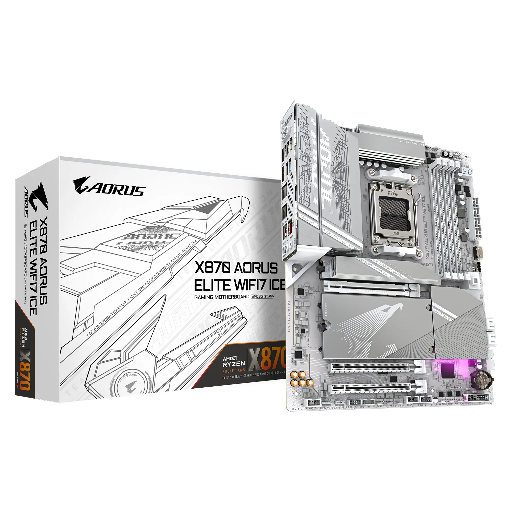 Płyta główna Gigabyte X870 A ELITE WIFI7 ICE