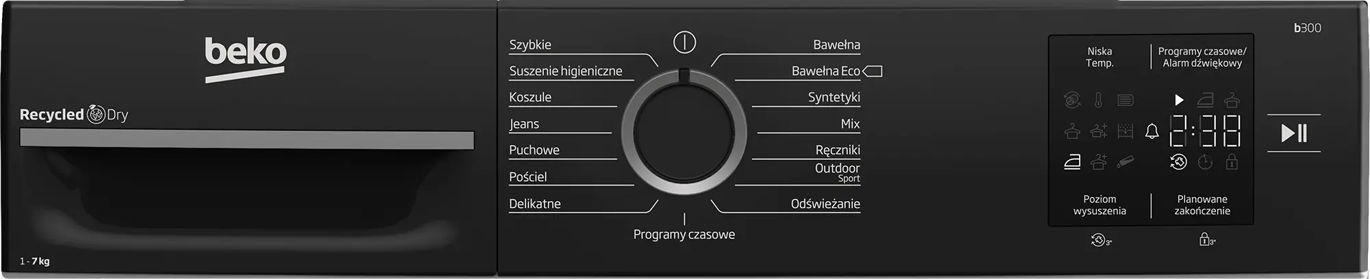 фото Сушильна машина Beko BM3T37239WBPB