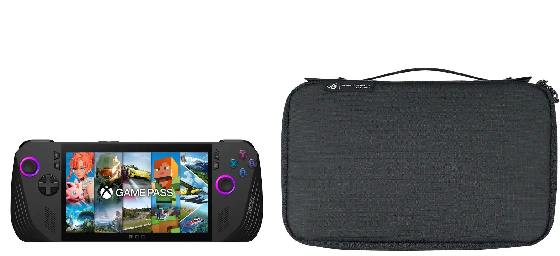 Konsola ASUS ROG Ally X RC72LA-NH007W AMD Ryzen Z1 Extreme 7” FHD IPS Win11 Home GP Ultimate 3 m-ce + etui BC1003