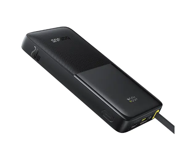 Baseus Bipow 2 Digital Display 10000mAh 20W Czarny - ⚡ BESTSELLERY ⚡