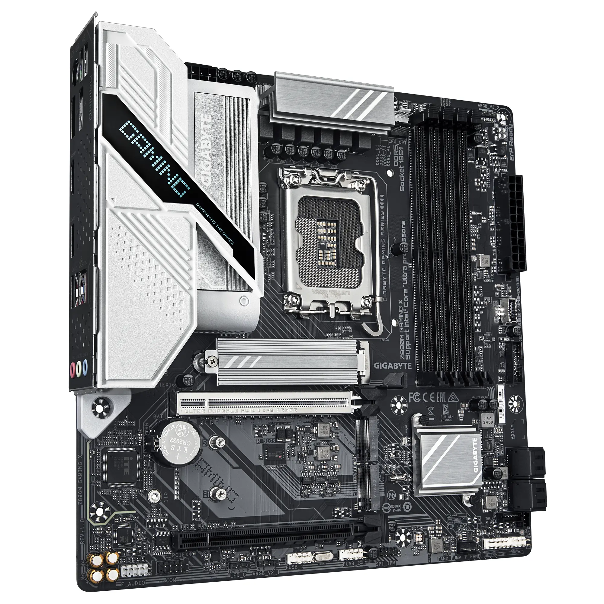 фото Материнська плата Gigabyte Z890M Gaming X 1