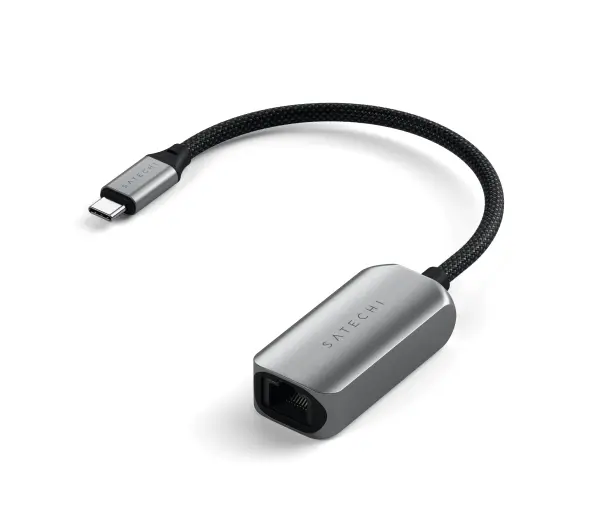 Satechi ST-AE25M USB-C 2.5 Gigabit Ethernet Adapter Szary