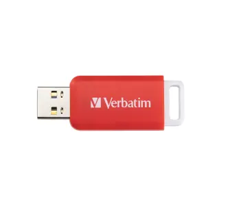 PenDrive Verbatim DataBar 16GB USB 2.0 Czerwony