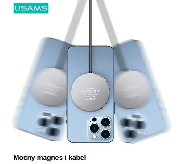 USAMS magnetic 15W Czarny